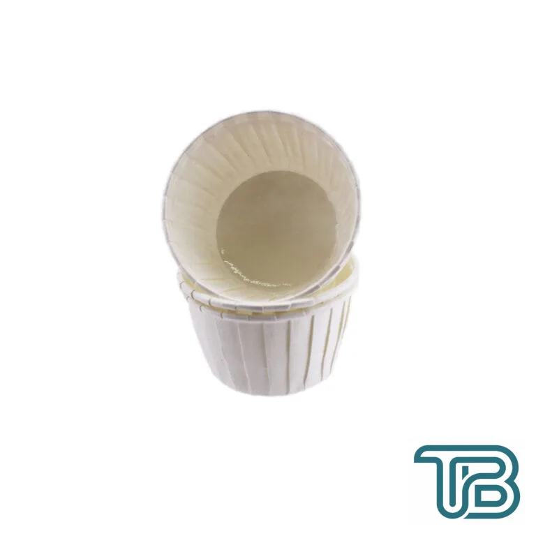 Cupcake Kalıbı Büyük Boy Düz Renk 62*40 Mm (50 Adet) Beyaz - Eminönü ToptanS | Ticaretin Kalbinden