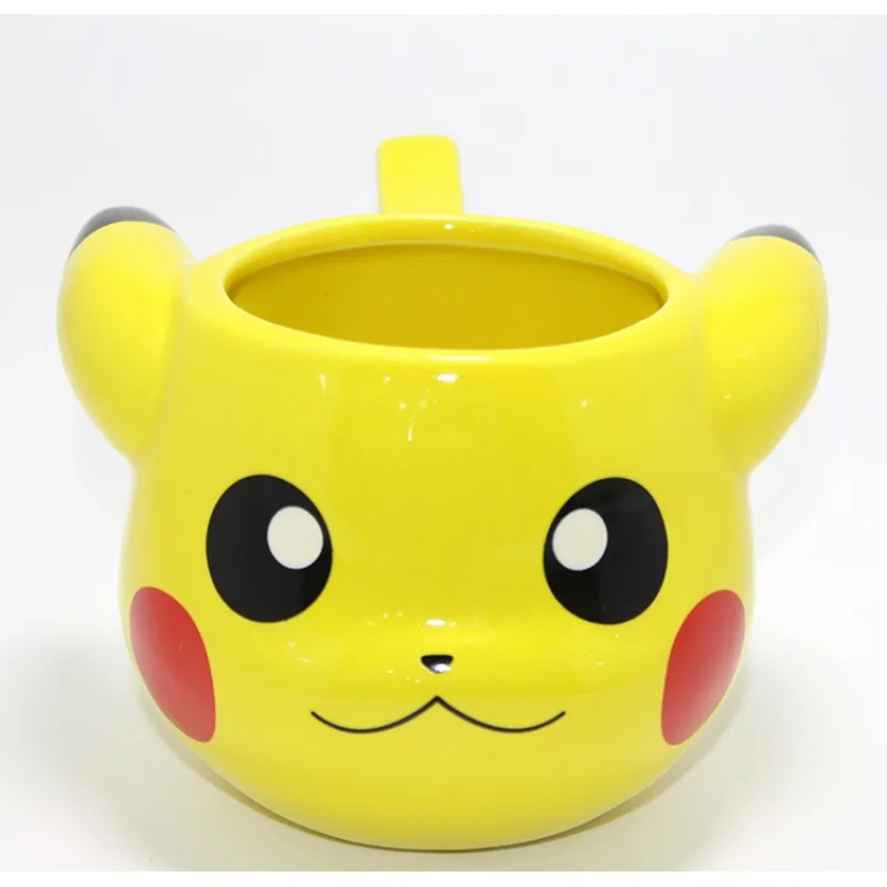 Pokemon Pikachu Tasarım Kupa Bardak - 3D Kabartma - Porselen