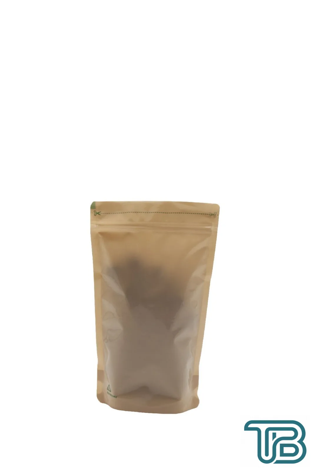 Geri Dönüştürülebilir Kahverengi Doypack 13x22,5+3,5 cm-250 gr. 2250 Adet