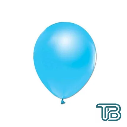 Metalik Balon 12 İnç Baskısız (100 Adet) Mavi - Eminönü ToptanS | Ticaretin Kalbinden