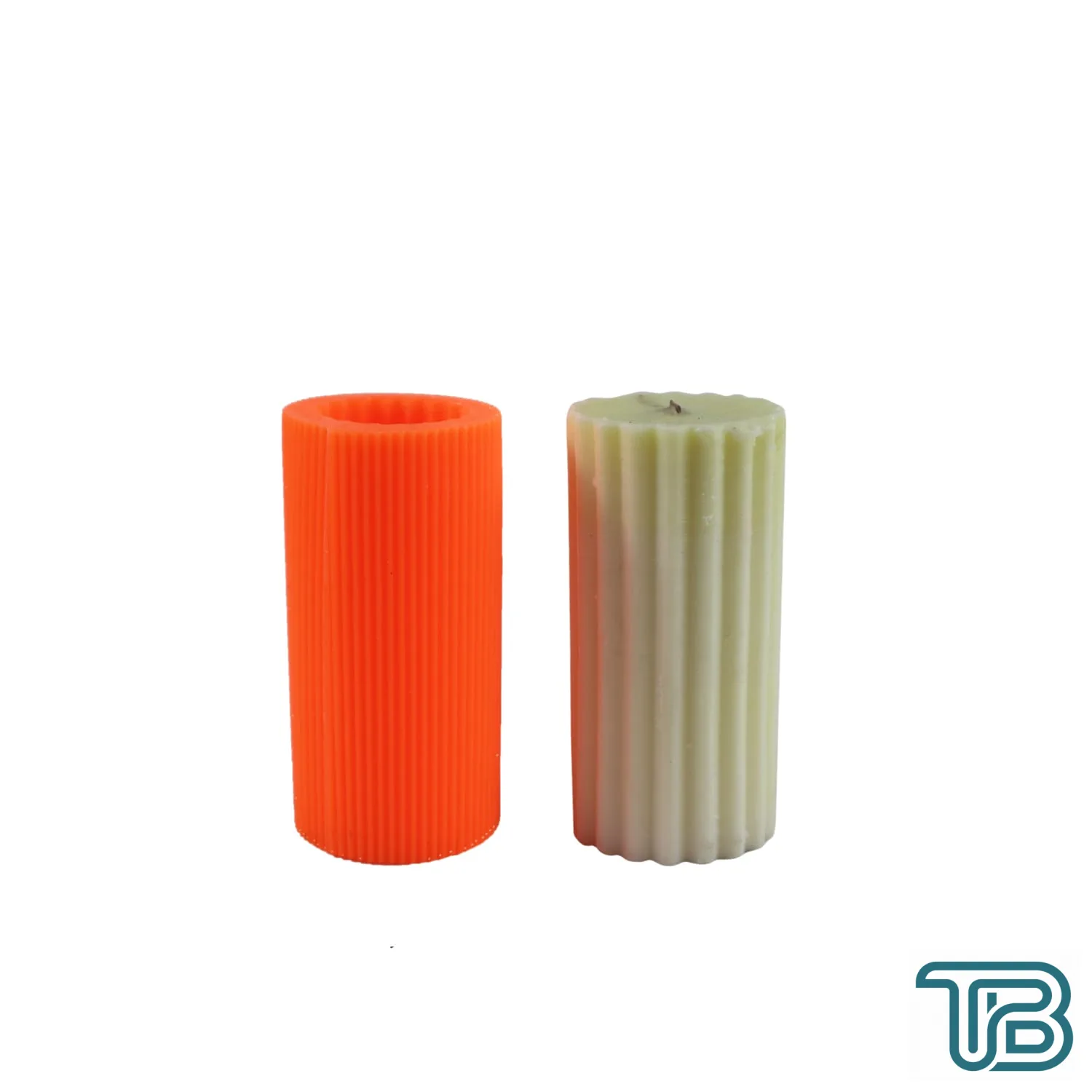 Silikon Tırtıklı Mum Kalıbı 14.5X7 CM Mum-31 - Eminönü ToptanS | Ticaretin Kalbinden