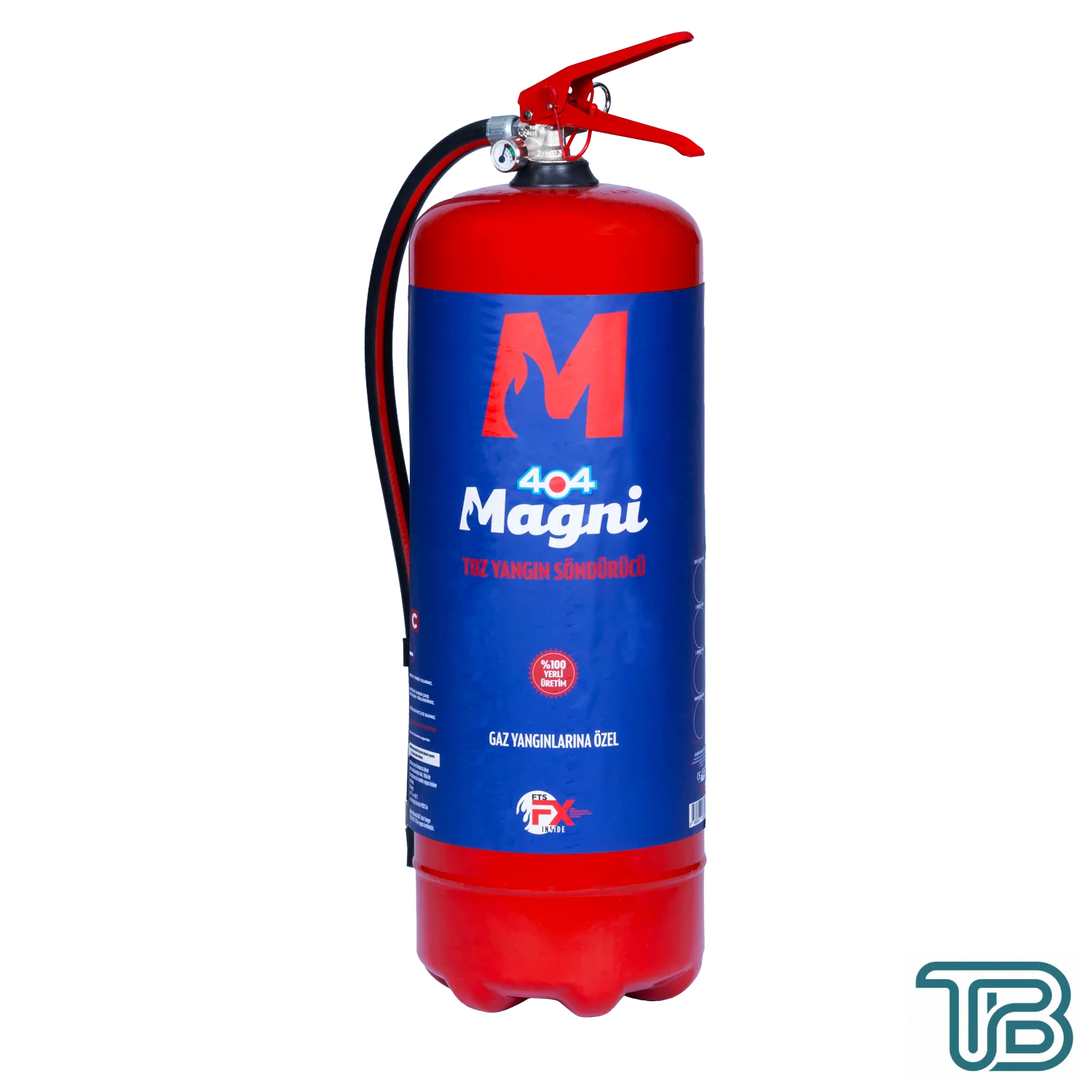 Magni 12 Kg Toz Yangın Söndürücü - 404 Kimya
