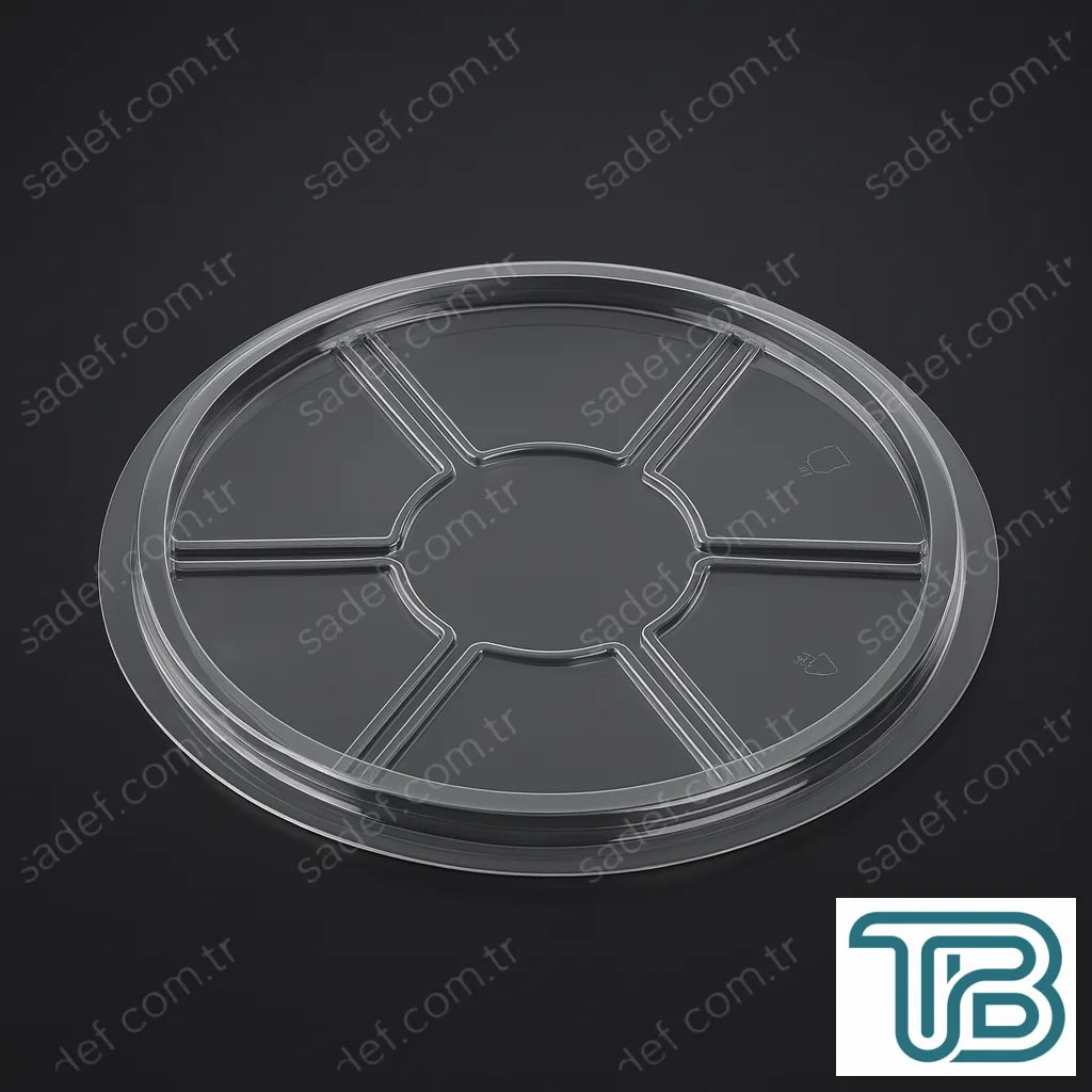 L-455 LİMERA YUVARLAK 7 BÖLMELİ KAPAK 19,5 GR 400 ADET