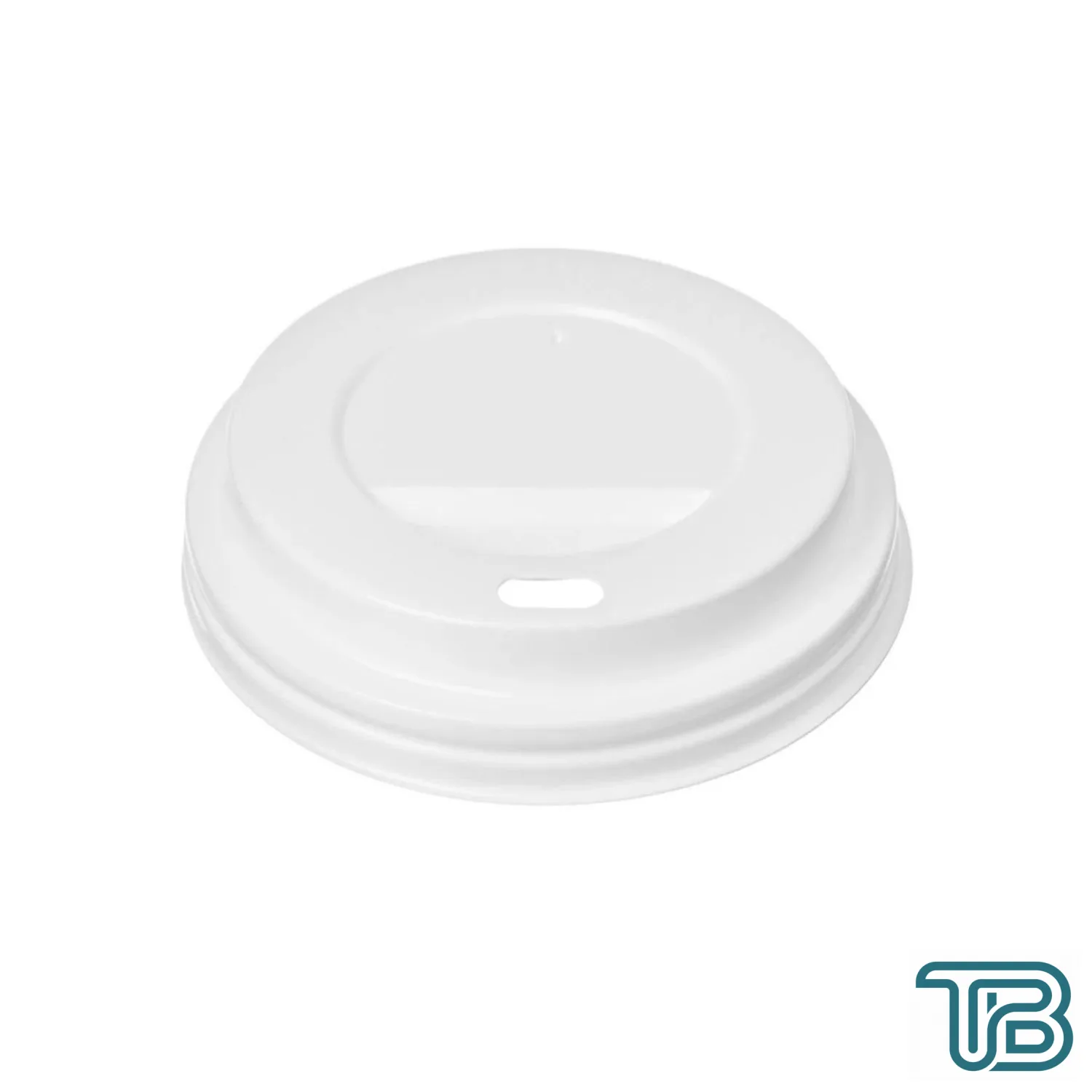 14-16 oz Sıcak İçecek Kapağı Beyaz (90 mm Çap) 100 Adet