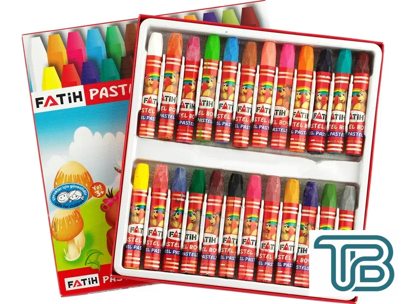 50340/FATIH PASTEL BOYA 24 RENK KING SIZE