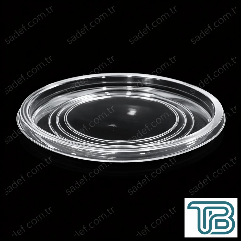 LK-231 DÜZ KAPAK Ø118 MM HUMUS LİMERA 6 GR ŞEFFAF 100 ADET
