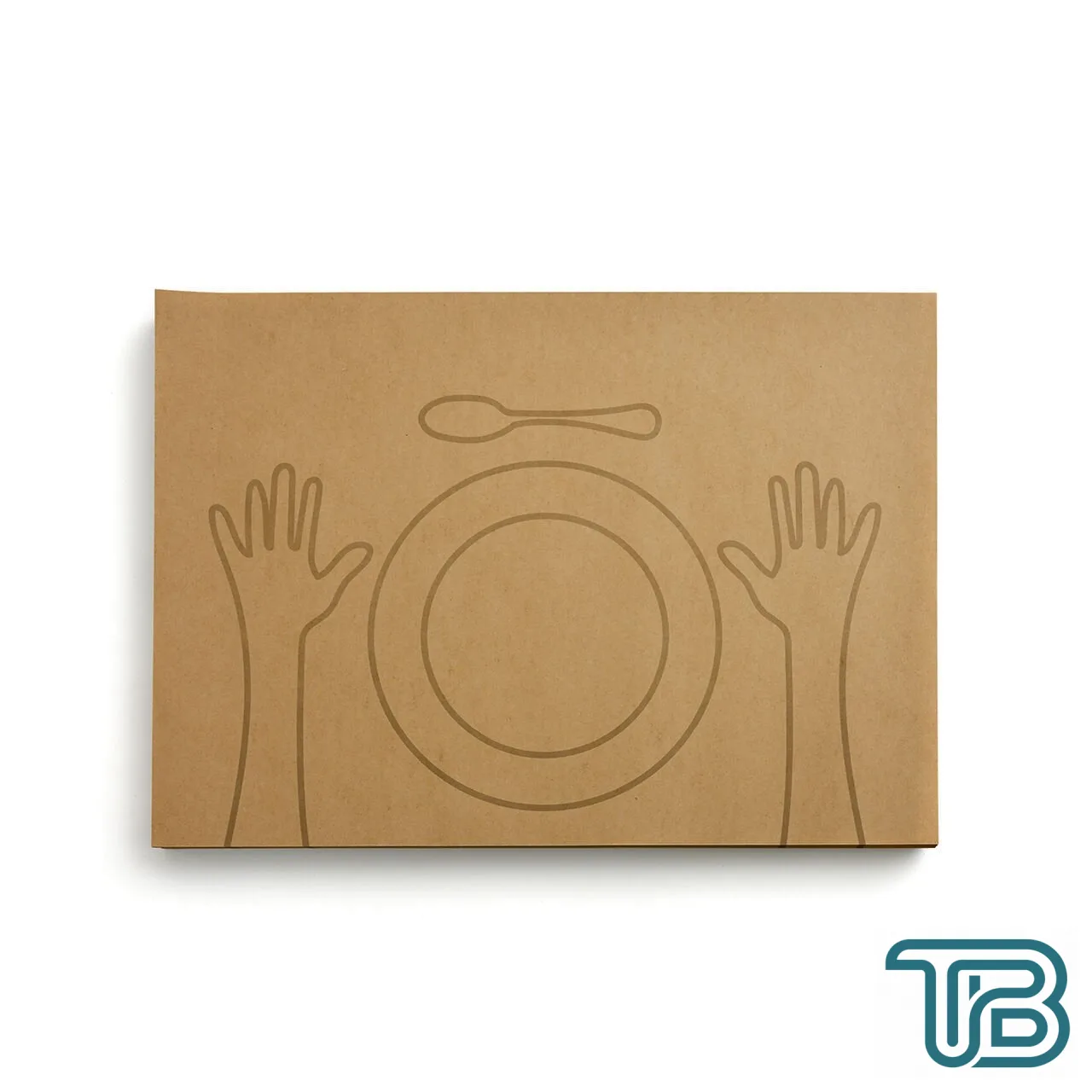 El-Tabak Desenli Kraft Servis Kağıdı 40x28,5 cm 500 Adet
