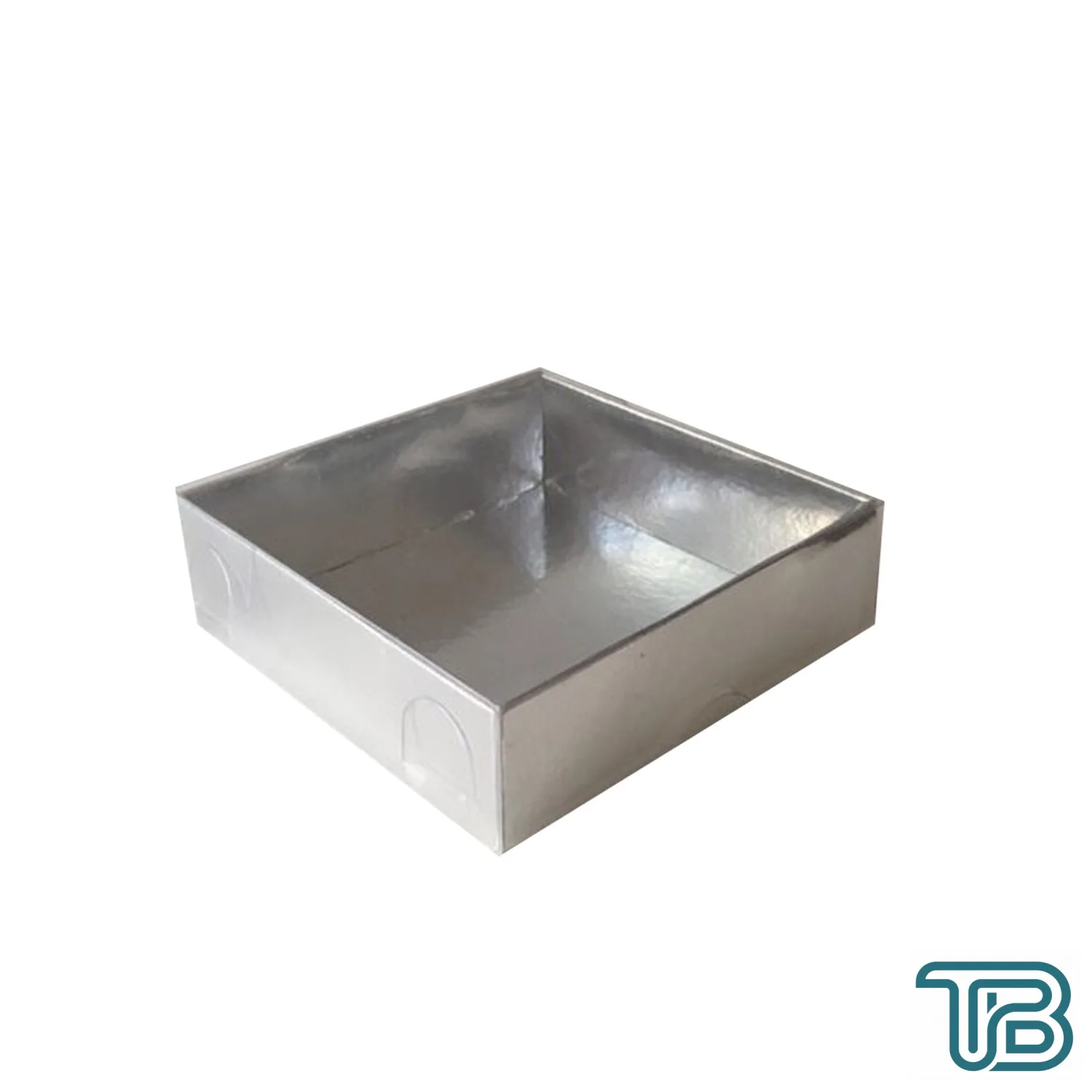 Asetat Kutu Altı Karton 7X7X2.2 CM (50 Adet) Gümüş - Eminönü ToptanS | Ticaretin Kalbinden