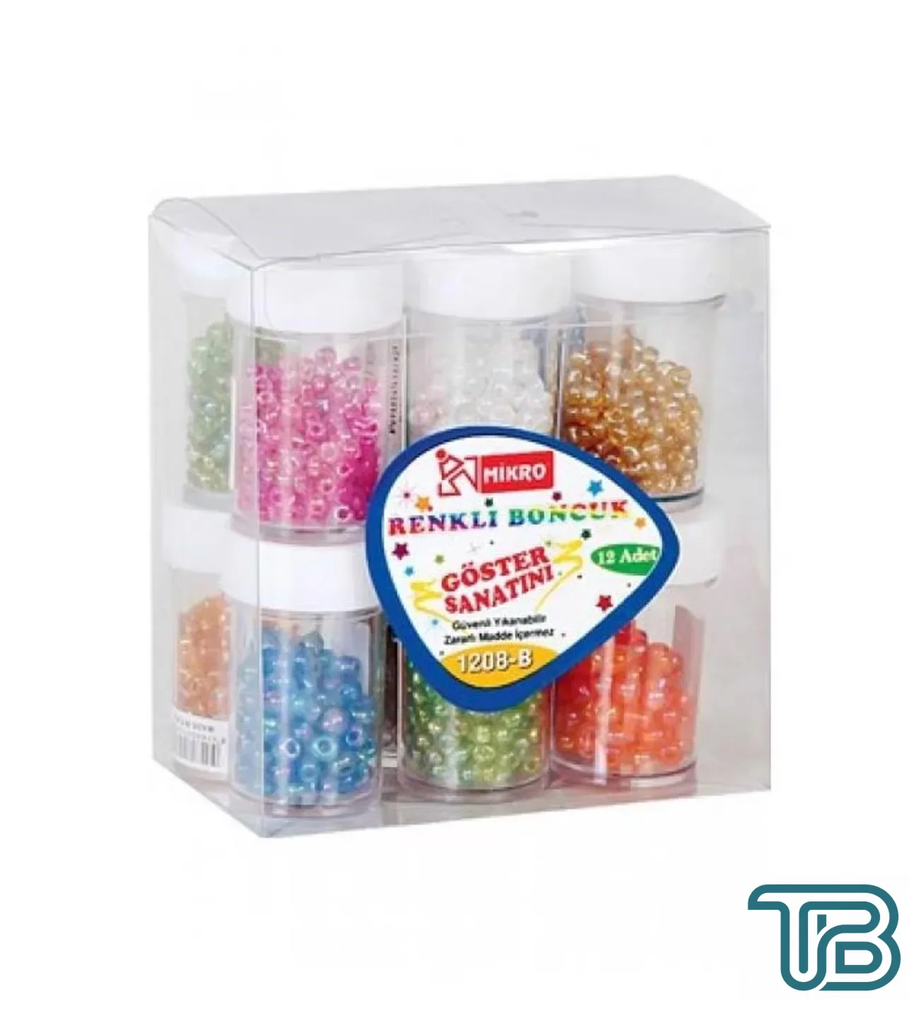 Mikro 1208B Tuzluk Boncuk 12 Adet