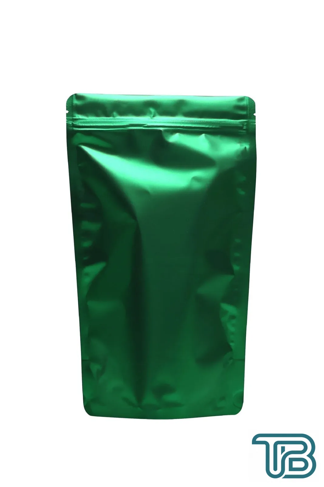 Mat Yeşil Metalize Kilitli Doypack Ambalaj 16x27+4 cm-500 gr 50 Adet