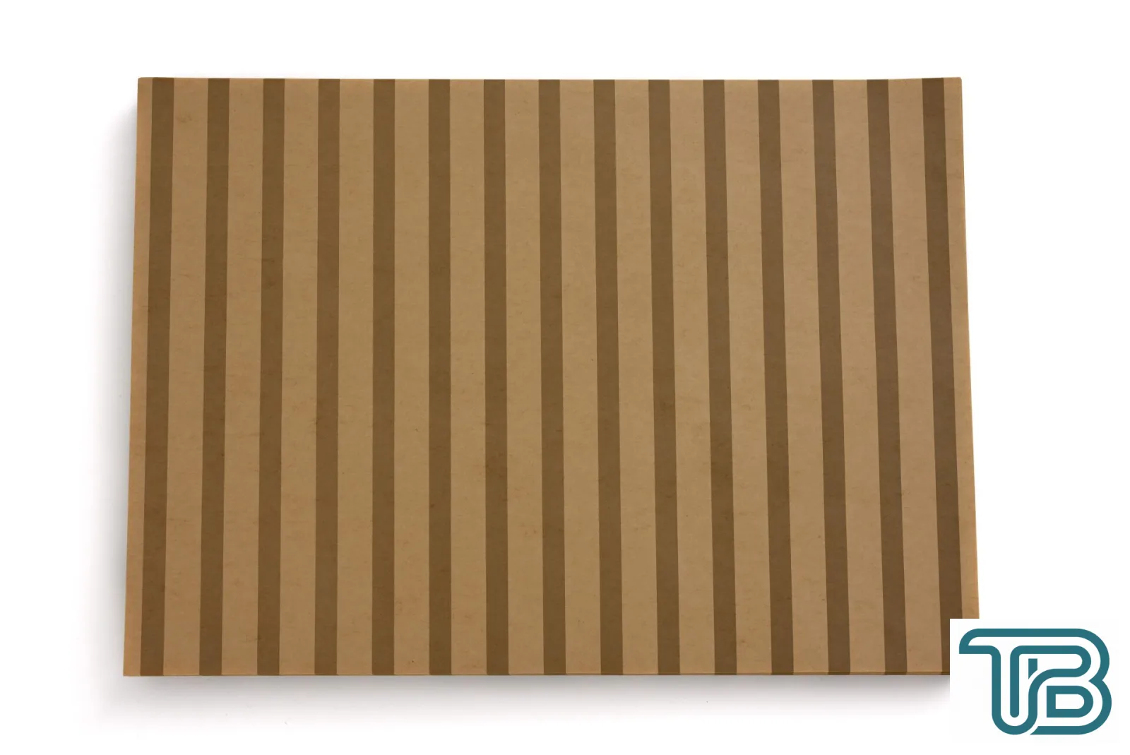 Dikey Çizgili Kraft Servis Kağıdı 40x28,4 cm 500 Adet