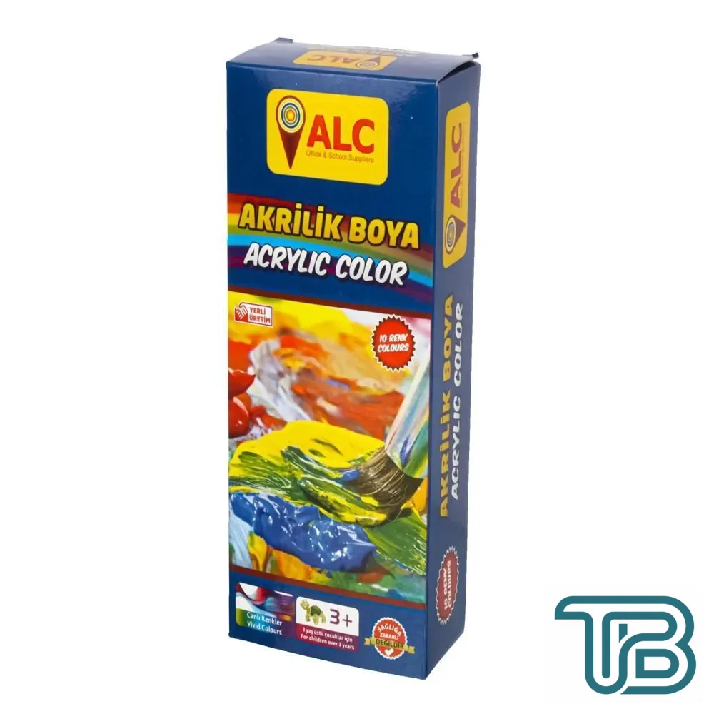 ALC 10 Renk Akrilik Boya
