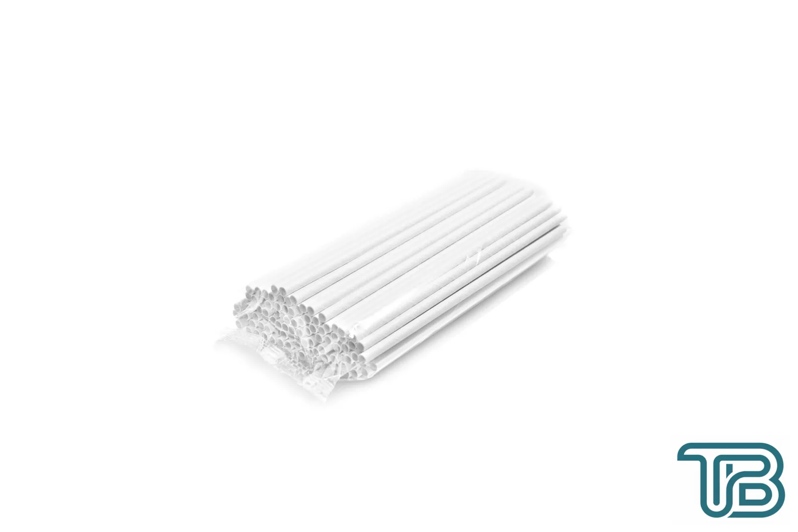 Kağıt Pipet Beyaz Sargısız 6x195mm 6.000 Adet