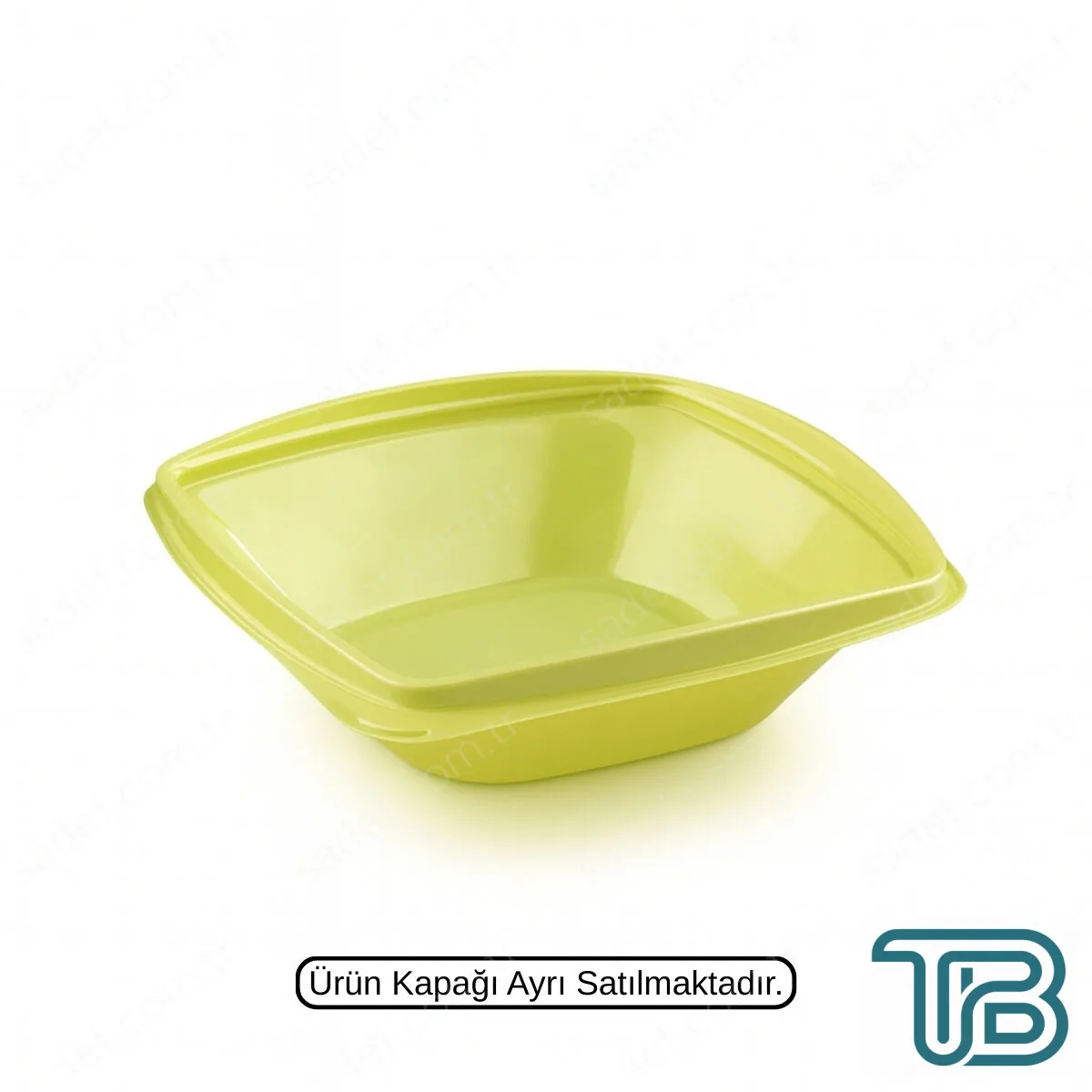 YEŞİL L-321-G LİMERA KARE SALATA GÖVDE 750 CC 300 ADET