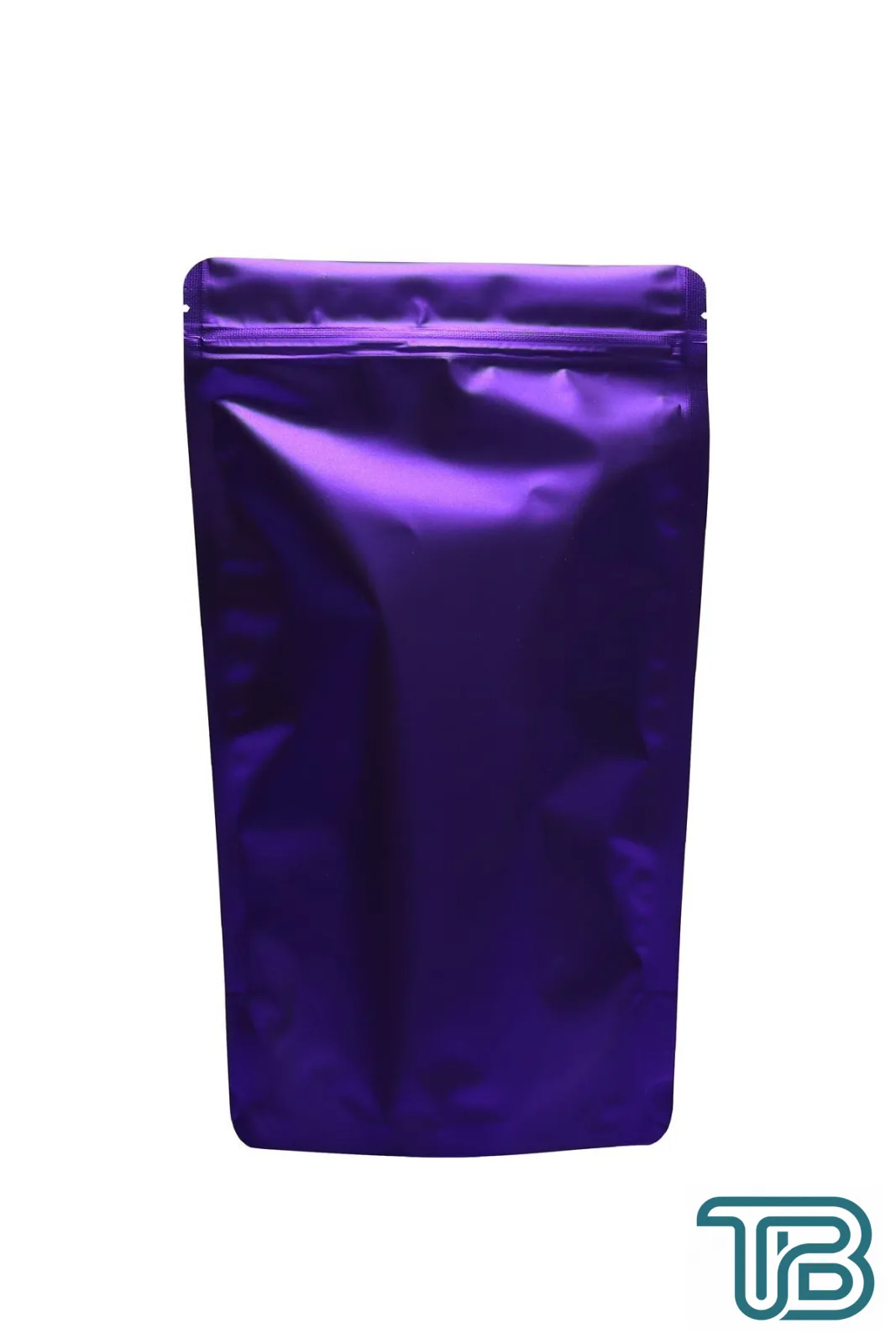 Mat Mor Metalize Kilitli Doypack Ambalaj 16x27+4 cm-500 gr 50 Adet
