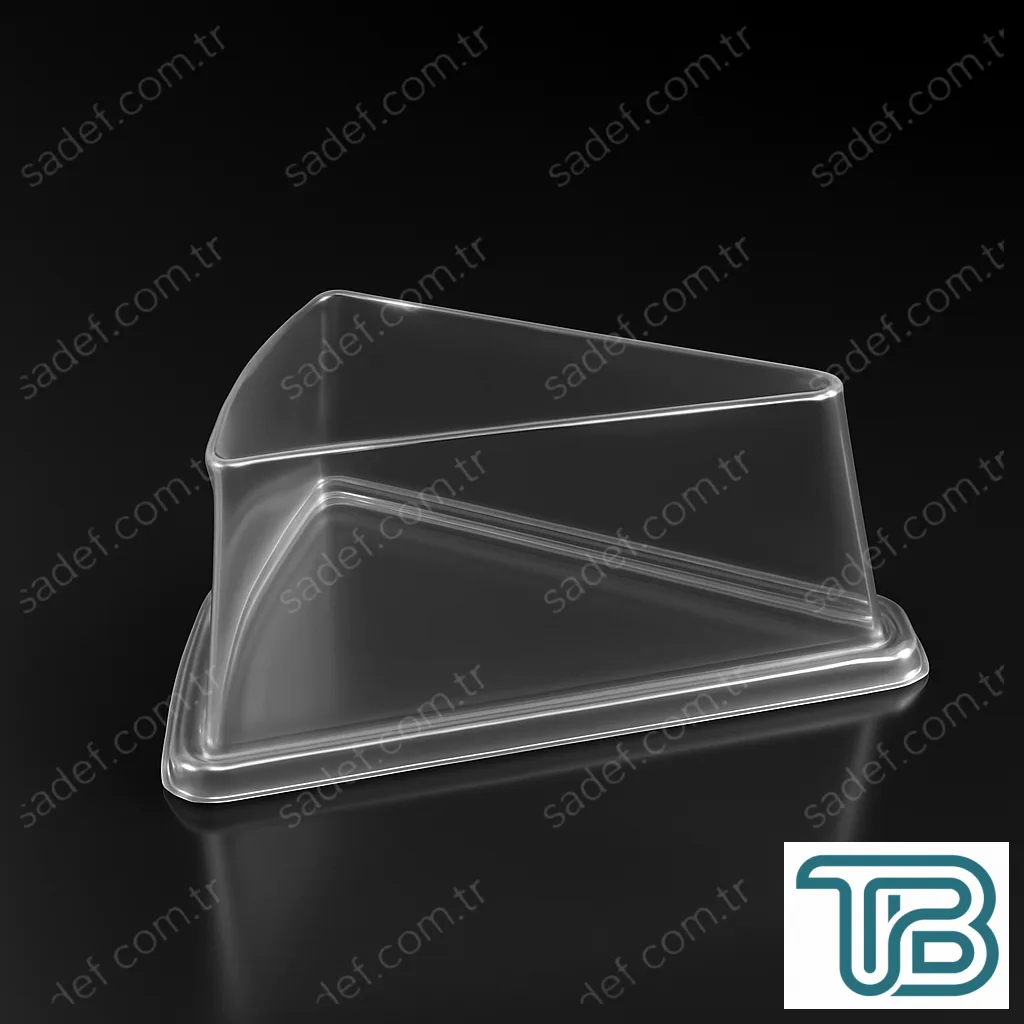 L-442 LİMERA ÜÇGEN DİLİM KEK KAPAK H6 400 ADET