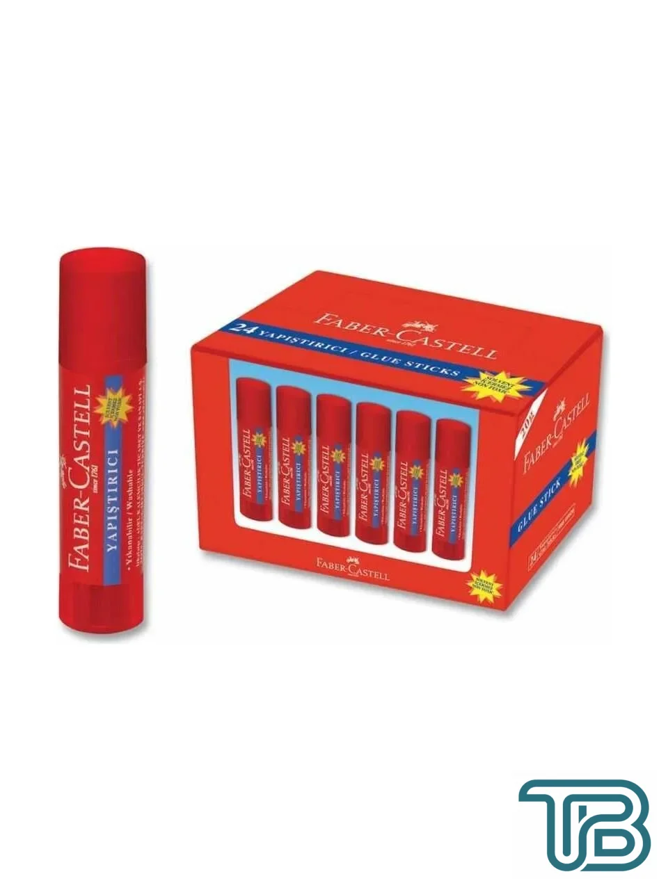 Faber Castell Stick Yapıştırıcı 20gr 24 lü Paket