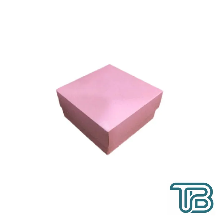 Komple Karton Kutu Düz Renk 10X10x5 CM (25 Adet) Pembe - Eminönü ToptanS | Ticaretin Kalbinden