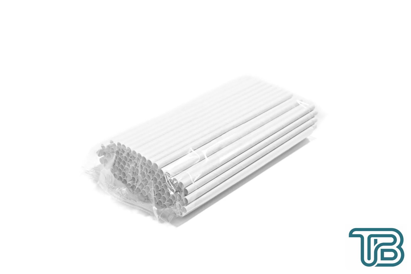 Kağıt Pipet Beyaz Sargısız 8x240 mm 2800 Adet