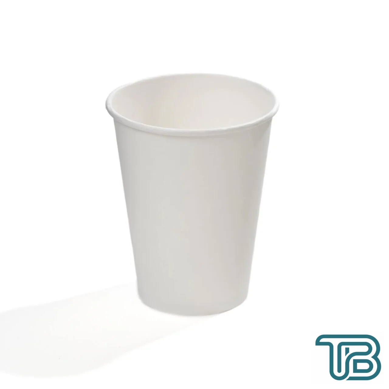 14 oz Single Wall Karton Bardak (Beyaz) 50 Adet