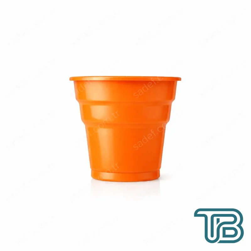 TURUNCU - PARTY BARDAK 25 AD X 20 PAKET