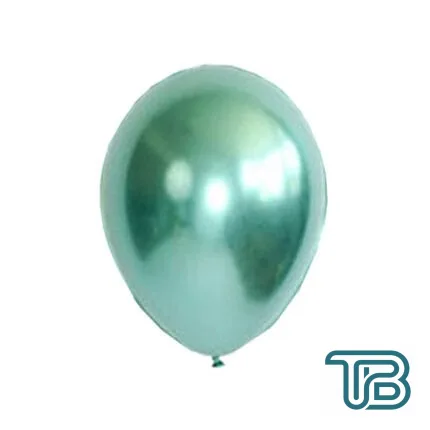 Krom Parlak Balon 16 İnc (5 Adet) Yeşil - Eminönü ToptanS | Ticaretin Kalbinden
