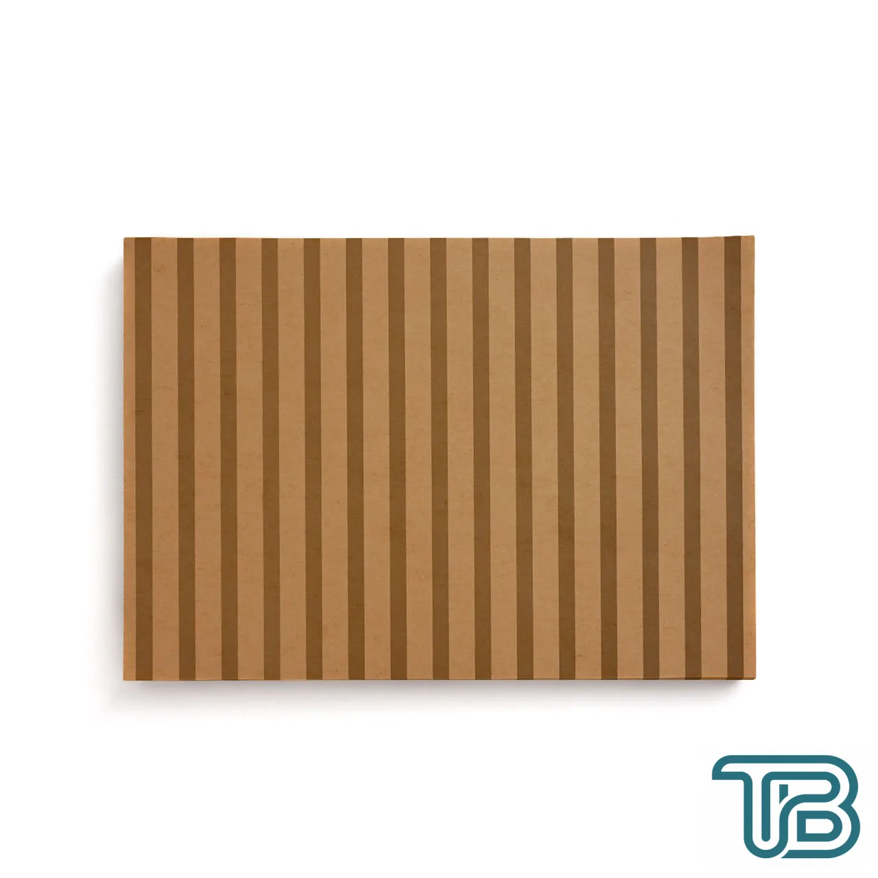 Dikey Çizgili Kraft Servis Kağıdı 34x24,5 cm 500 Adet