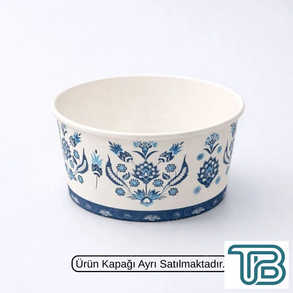 KAPAKSIZ METROSAN 14 OZ BASKILI KARTON ÇORBA KASE 100 ADET
