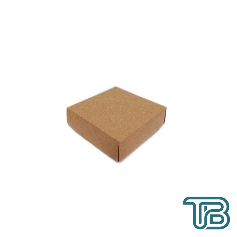 Komple Karton Kutu Düz Renk 6X6X2.5 CM (25 Adet) Kraft - Eminönü ToptanS | Ticaretin Kalbinden