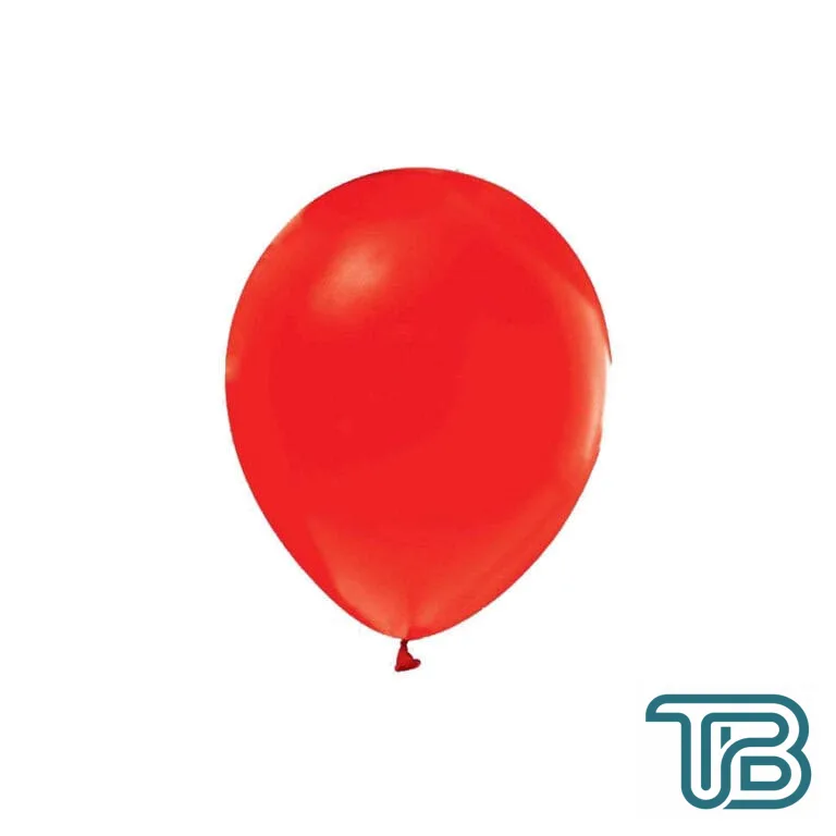 Balon 12 İnç Baskısız Metalik (20 Adet) Kırmızı - Eminönü ToptanS | Ticaretin Kalbinden