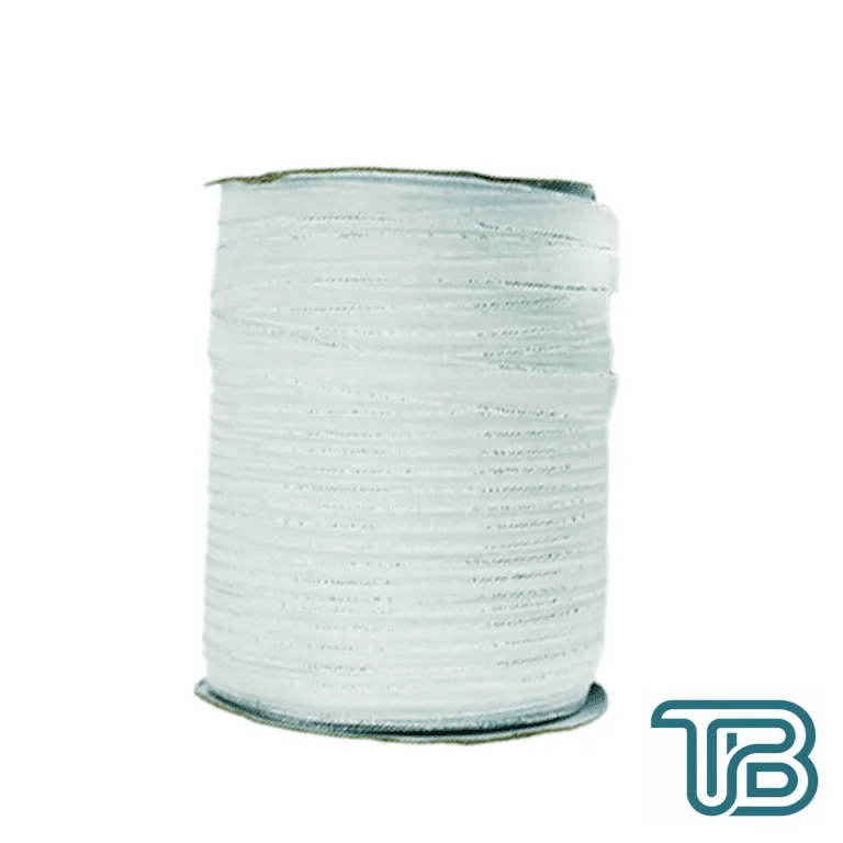 Organze Kurdele 1 CM Kenarı Şeritli (457 Metre) Beyaz - Eminönü ToptanS | Ticaretin Kalbinden