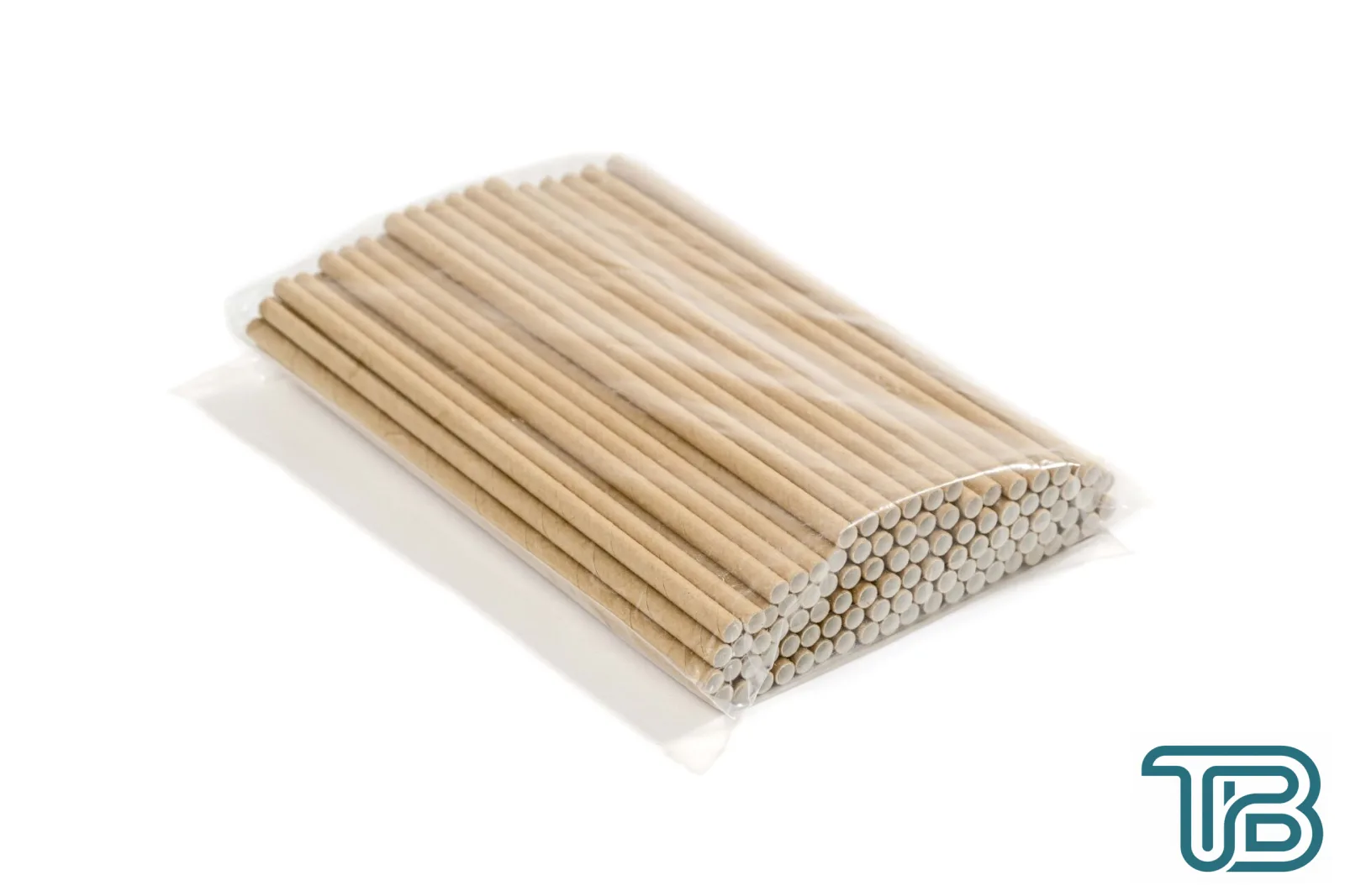Kağıt Pipet Kraft Sargısız 8x195 mm 3500 Adet
