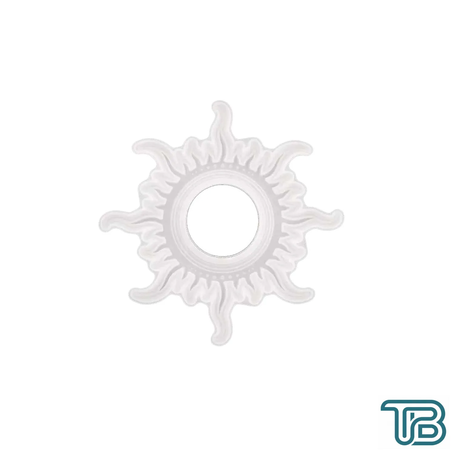 Epoksi Silikon Kalıp Dekoratif Eğlenceli Güneş Kalıbı 29 CM - Eminönü ToptanS | Ticaretin Kalbinden