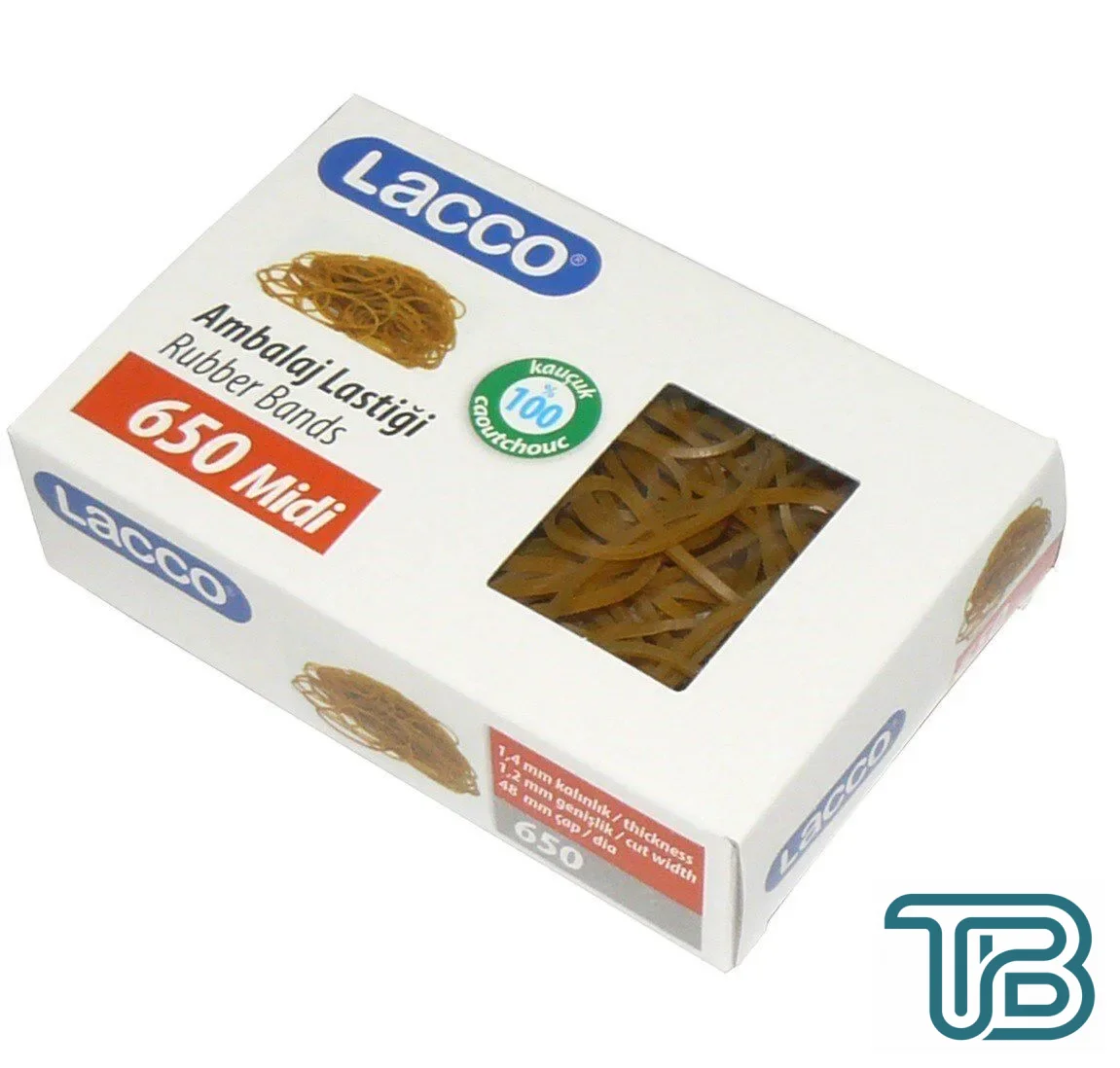 Lacco 650 Midi Kutulu Ambalaj Lastiği 50 GR