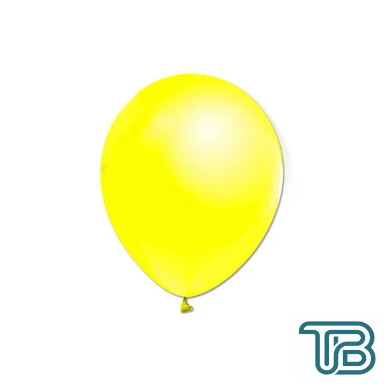 Metalik Balon 12 İnç Baskısız (100 Adet) Sarı - Eminönü ToptanS | Ticaretin Kalbinden