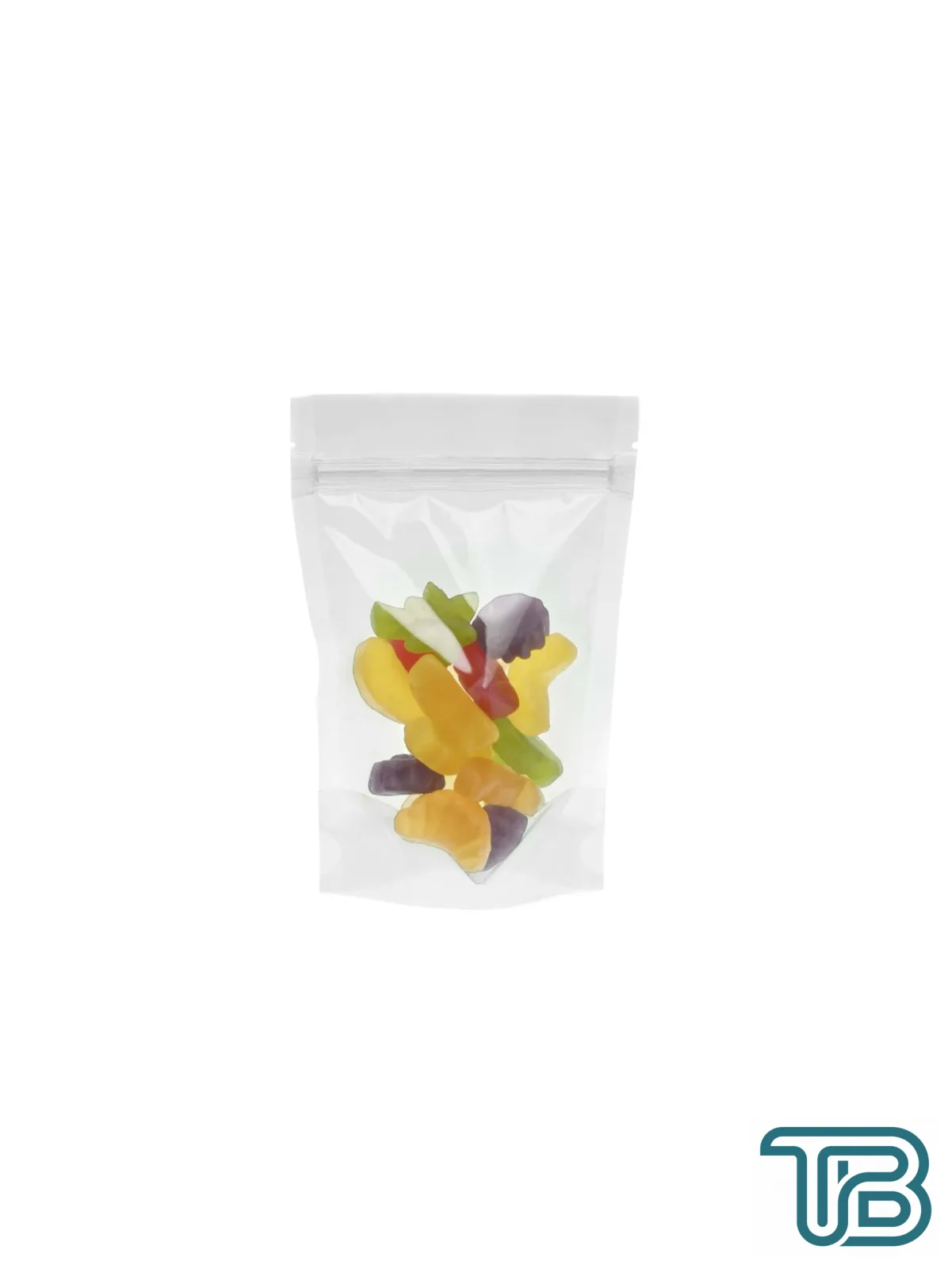 Şeffaf Kilitli Düz kesim Doypack Ambalaj 10x15+3 cm-50 gr. 2500 Adet
