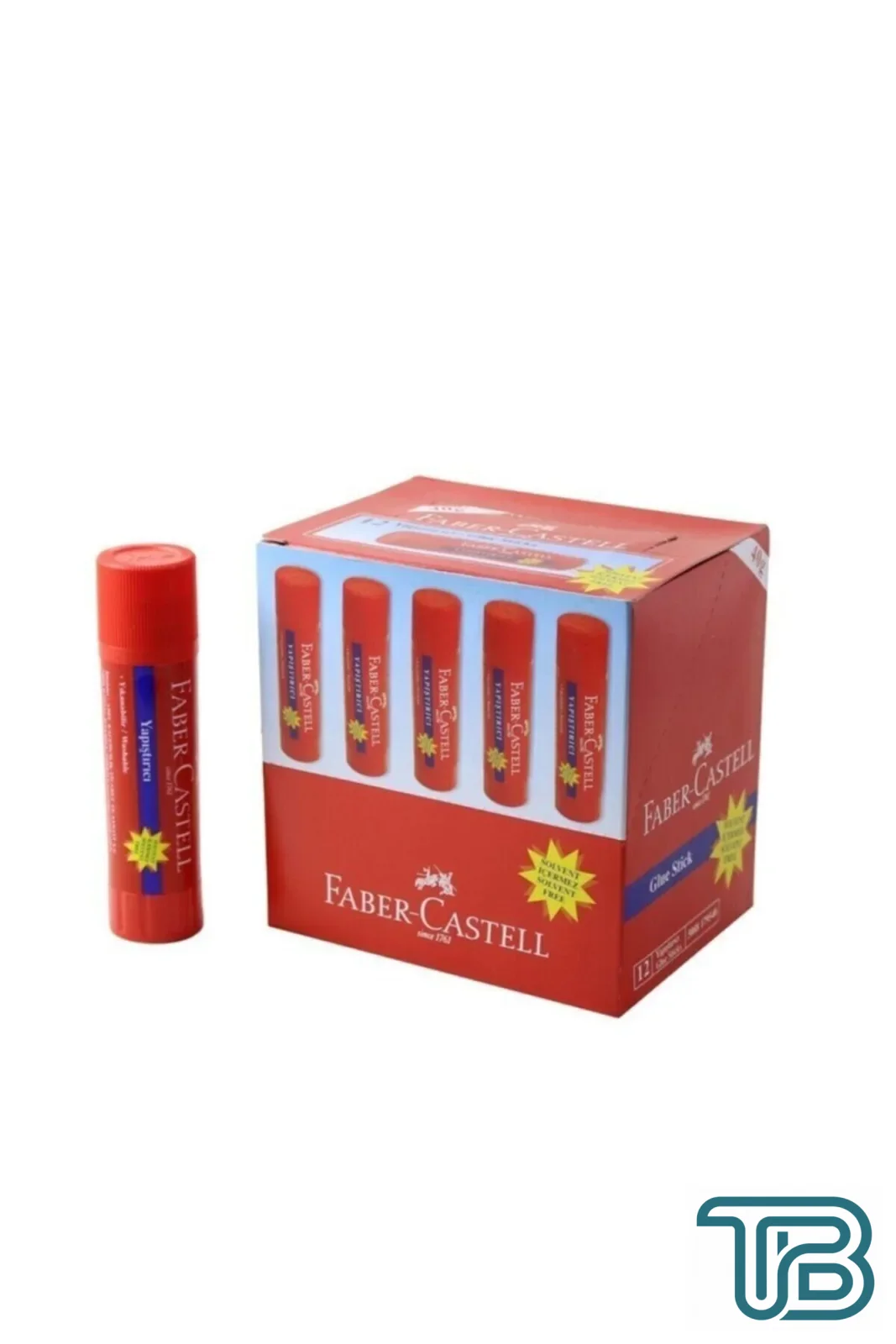 Faber Castell 40 gr Stick Yapıştırıcı 12 li Paket