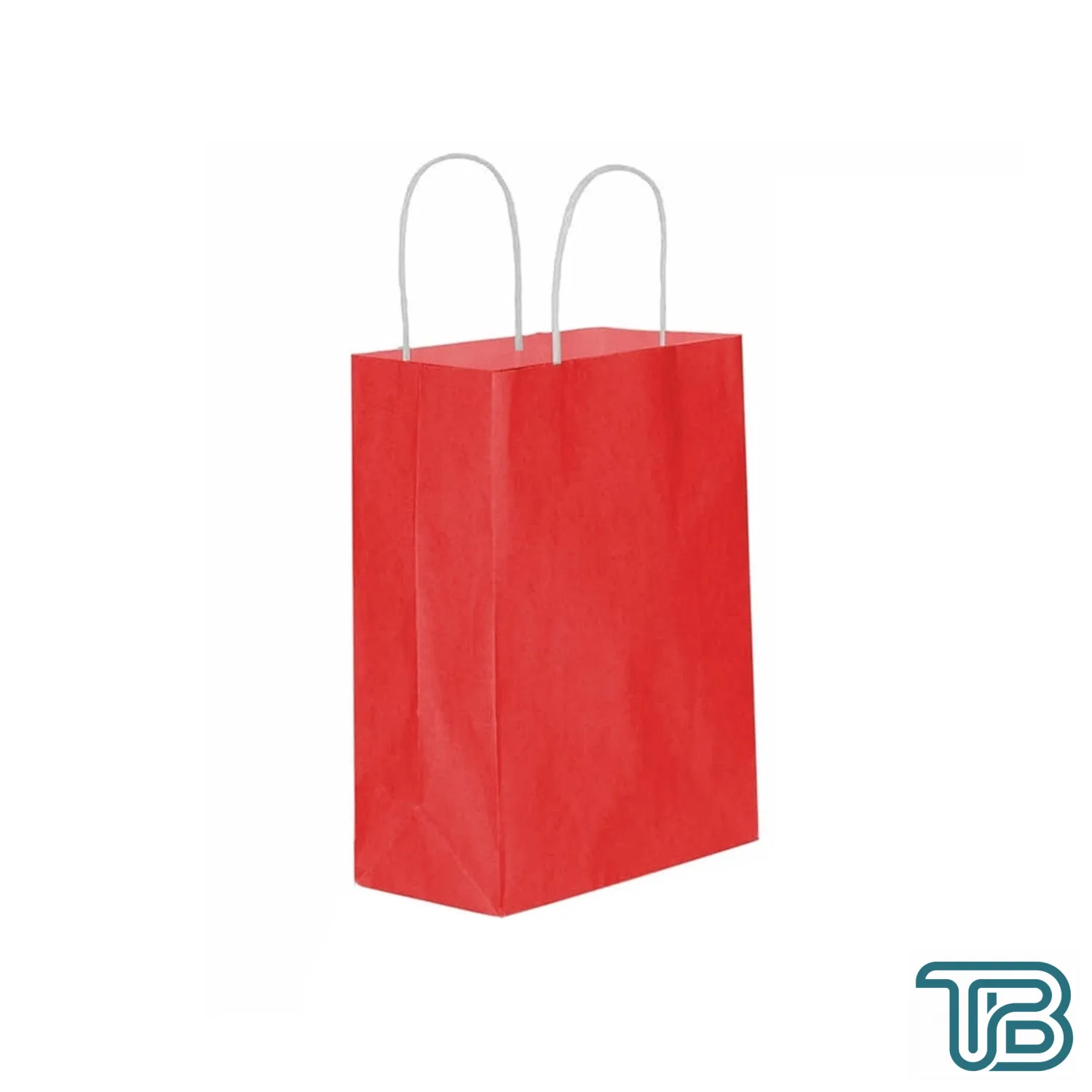 Kağıt Hediye Çantası Düz Renk Büyük Boy 25X31 CM (25 Adet) Kırmızı - Eminönü ToptanS | Ticaretin Kalbinden