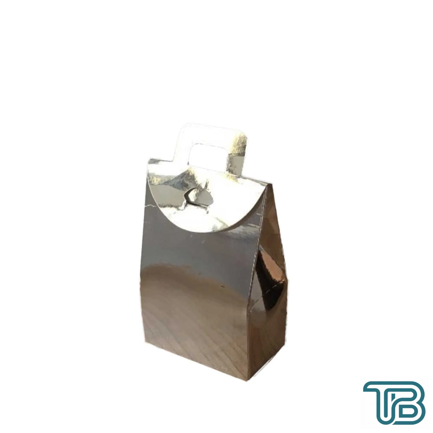 Kına Ve Çerez Çantası Karton DÜZ 7.5X11X4 CM (20 Adet) Gümüş - Eminönü ToptanS | Ticaretin Kalbinden