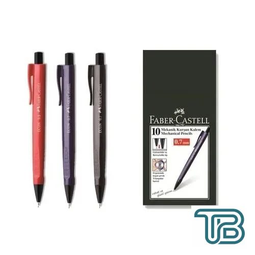 Faber Econ Versatil Kalem Koyu Renkler 0.7mm 10 lu Paket