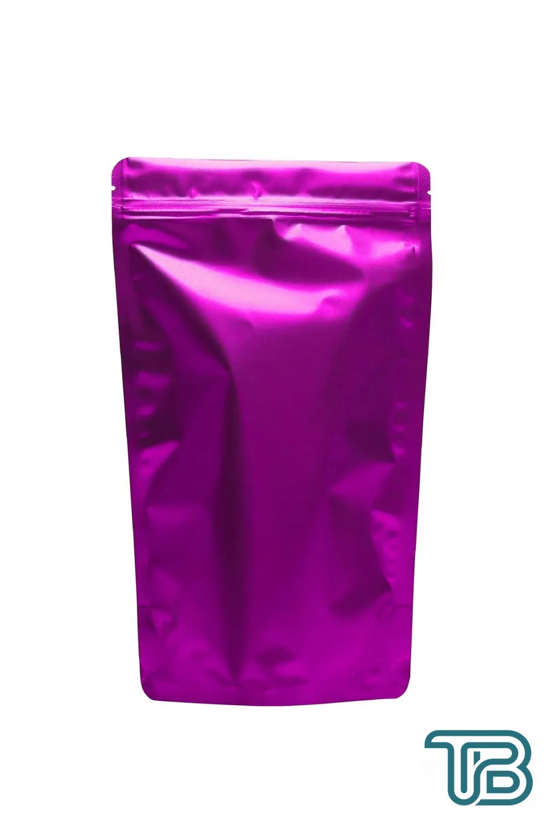 Mat Pembe Metalize Kilitli Doypack Ambalaj 16x27+4 cm-500 gr. 50 Adet