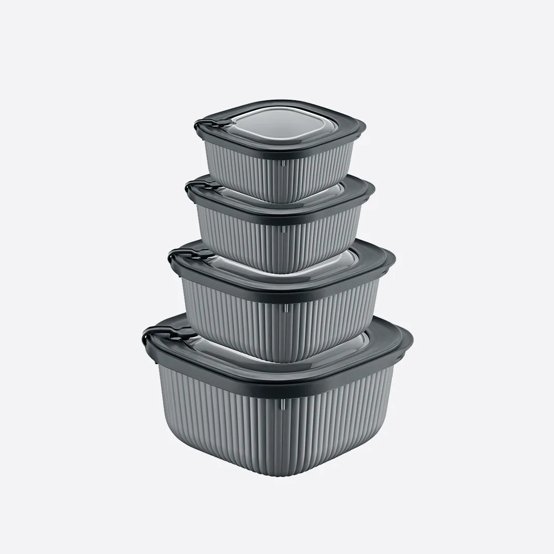 4 Parça MicroLine Set ( 600-1100-1800-3000 ml )