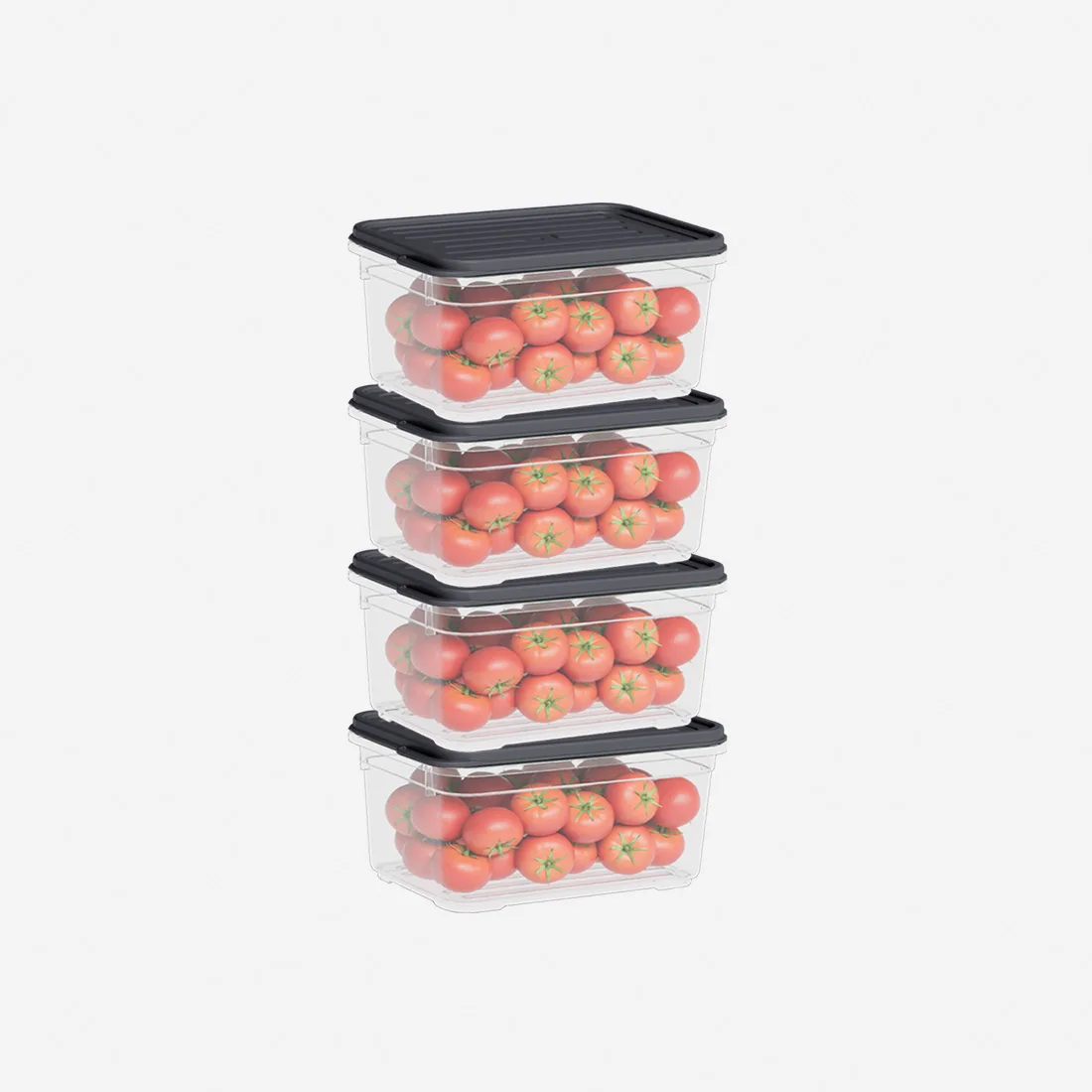 4 Parça Smart Saklama Kabı Set (4 x 700 ml)