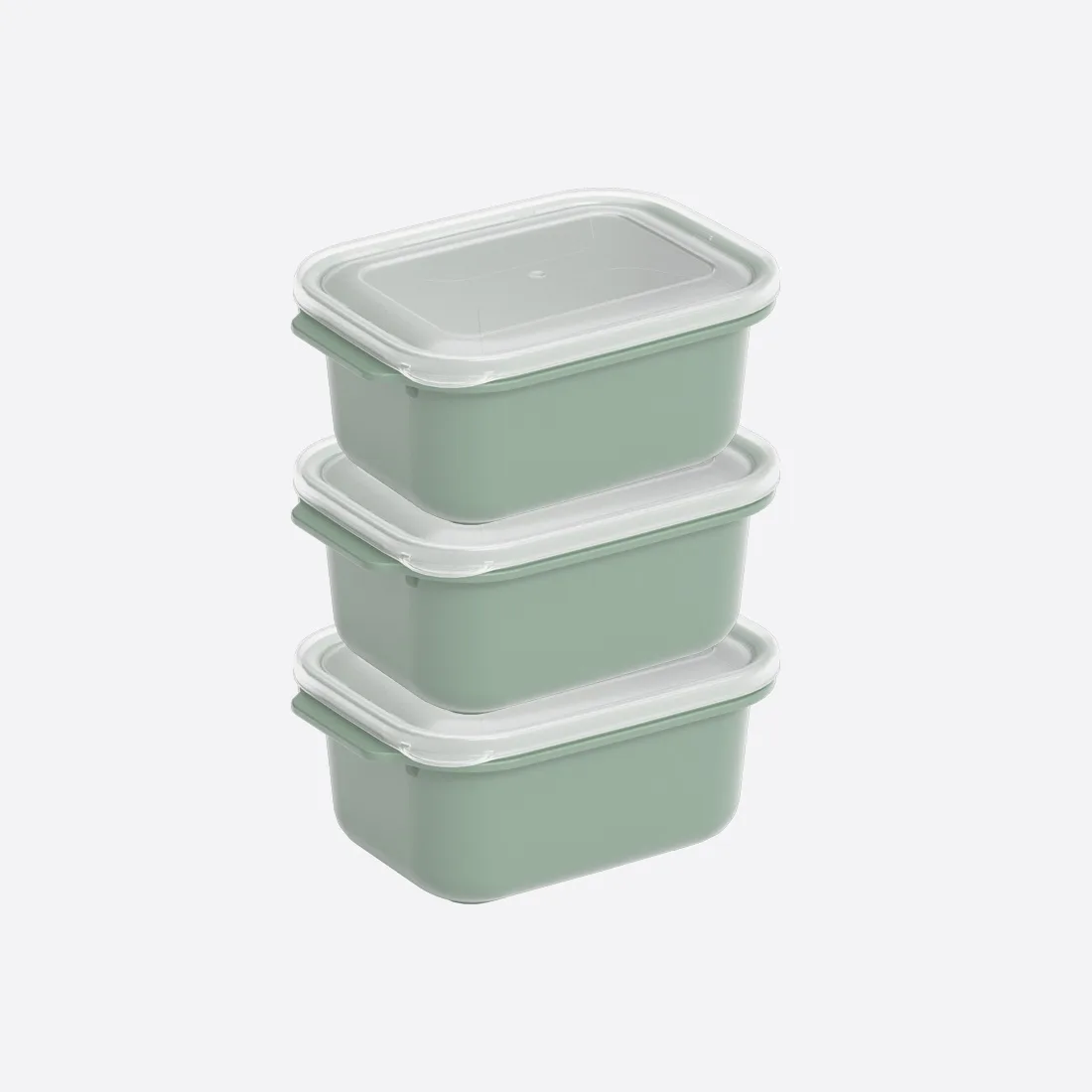 3 Parça Easy Keep Dikdörtgen Set ( 3 x 1000 ml )