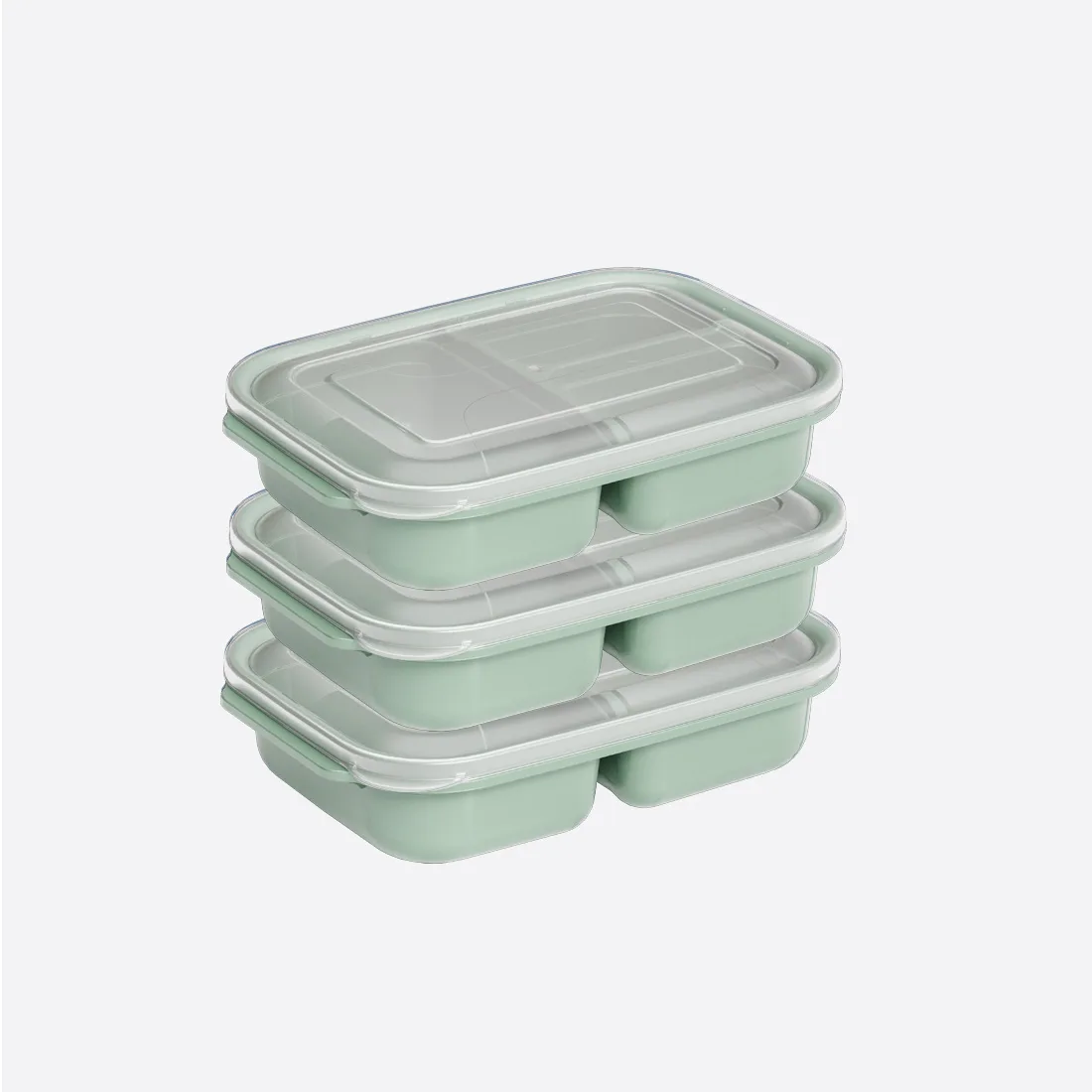 3 Parça Easy Keep Dikdörtgen Set ( 3 x 1700 ml )